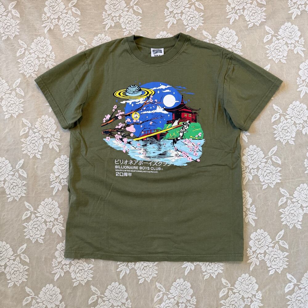 Billionaire Boys Club Japanese Space Graphic Tee Size Small